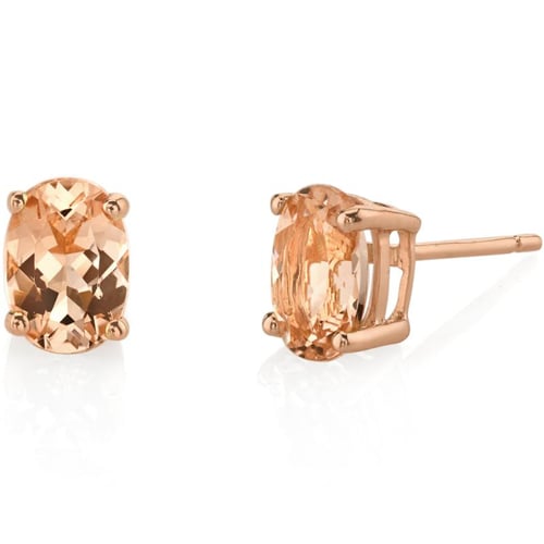 Schmuckset mit Morganiten und Diamanten Ama