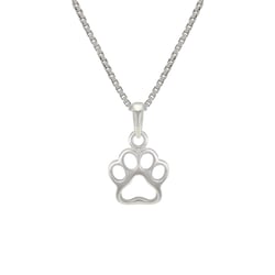 Silberne Anhänger in Pfotenform Louiss