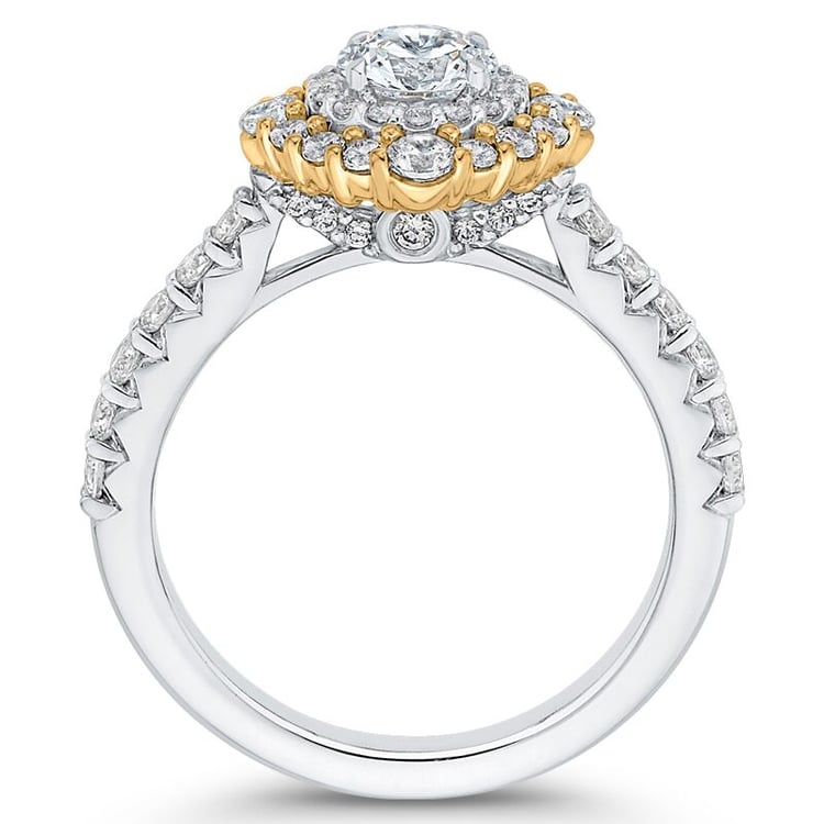 Diamantring aus Gold 46470