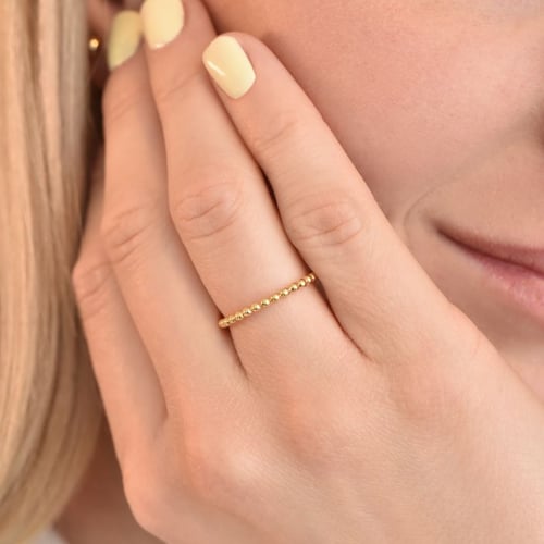 Minimalistischer Ring aus Kugeln Leilani