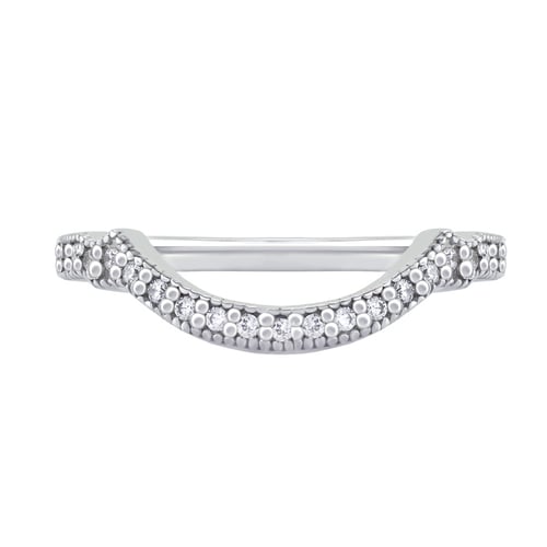 Vintage Ringset aus Gold mit eingefassten Diamanten Jill