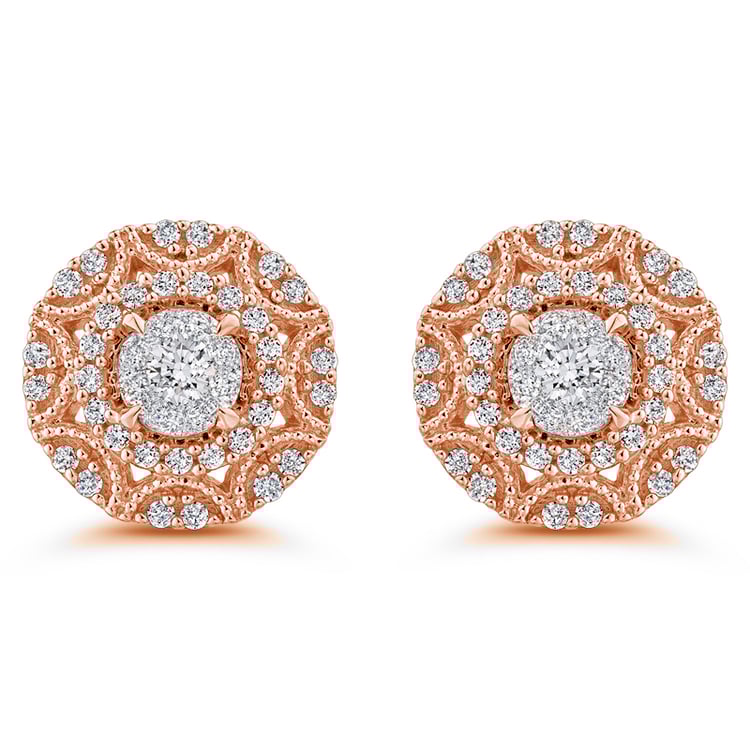 Luxuriöse Ohrringe mit Diamanten 51864