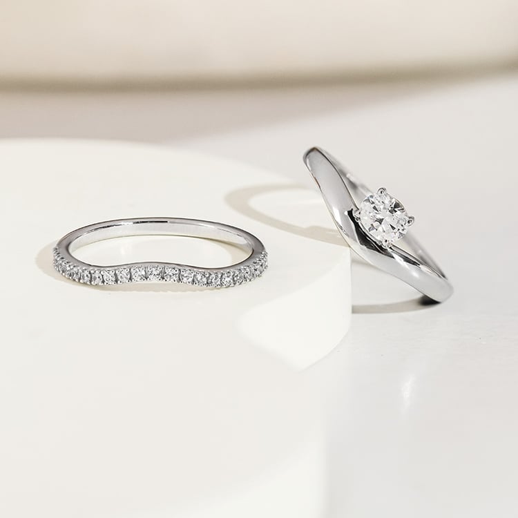 Ring mit ovalem Lab Grown Diamanten 154844