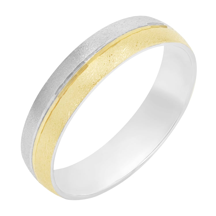 Eheringe aus kombiniertem Gold Ivana 80382