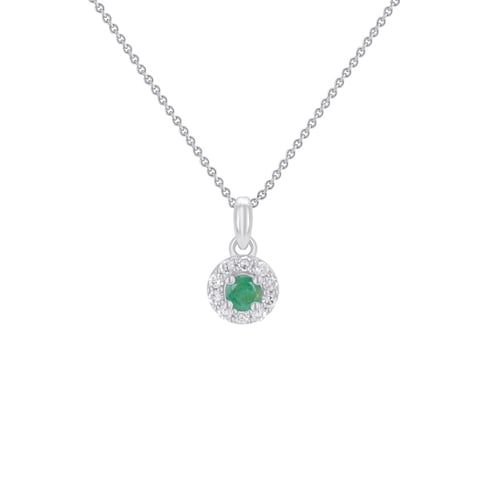 Schmuckset mit Smaragden und Diamanten aus Gold Kimber