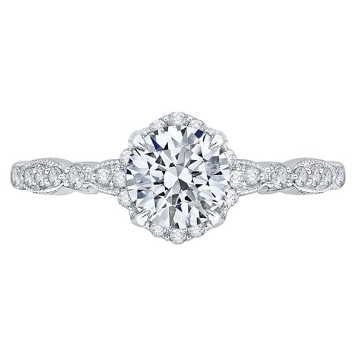 Verlobungsring mit Diamanten Itzel