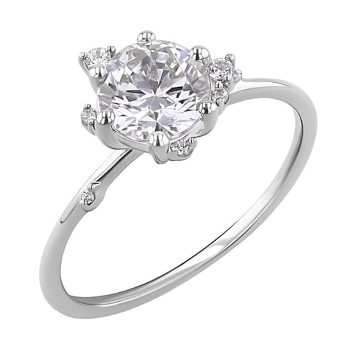 Cluster Verlobungsring mit Lab Grown Diamanten Kalia