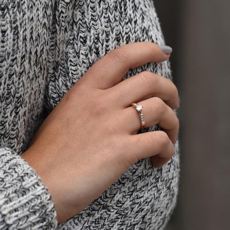 Verlobungsring mit Lab Grown Diamanten Mita 65941