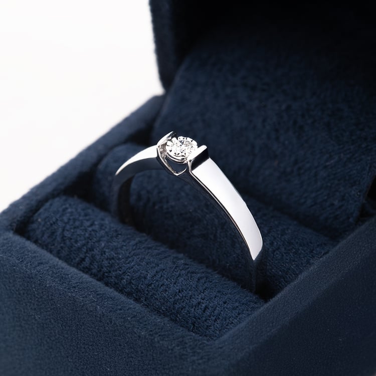 Eleganter Verlobungsring mit einem Lab Grown Diamanten Segunda 146642