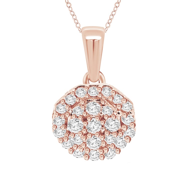 Elegantes goldenes Schmuckset mit Lab Grown Diamanten Ameena 94947