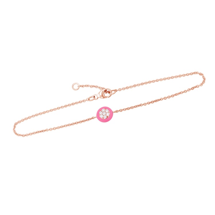 Armband aus Keramik mit Lab Grown Diamanten Sofia 122811