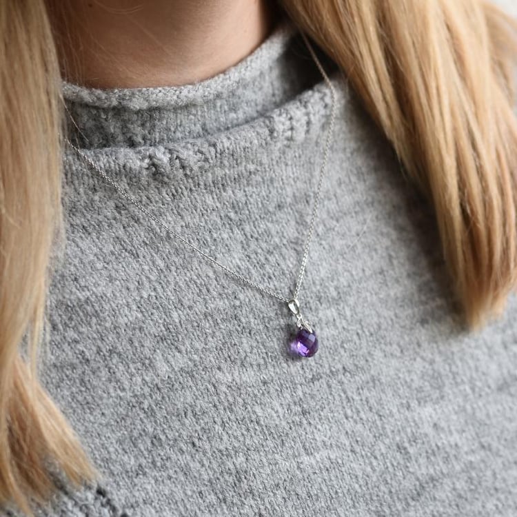 Anhänger mit Amethyst 51228