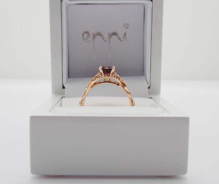 Goldring mit Turmalin und Diamanten Iriana 9153