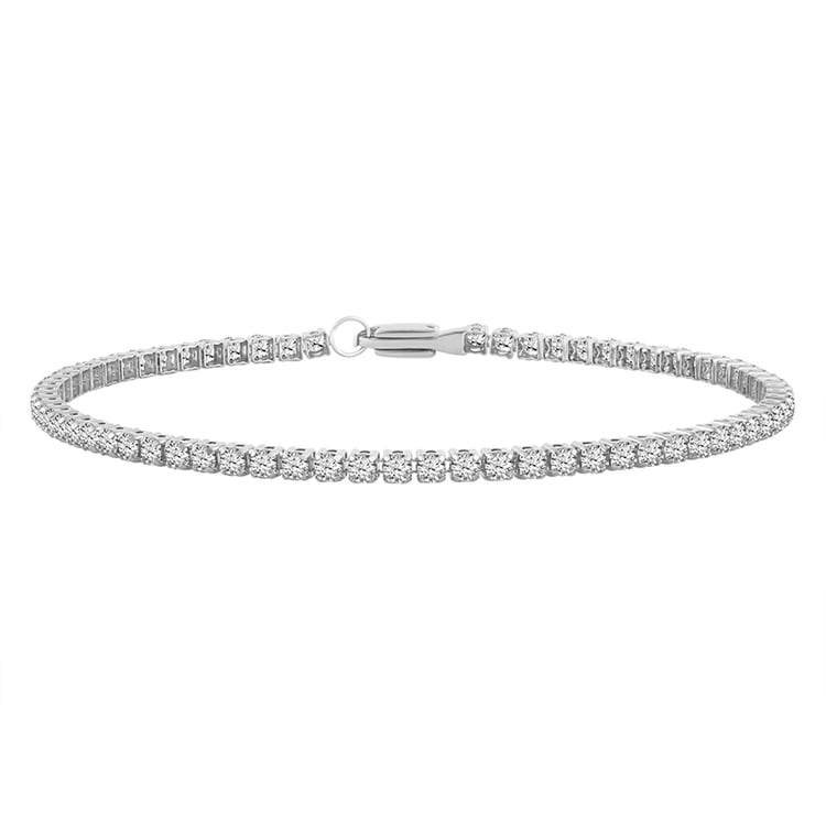 Goldenes Tennisarmband mit Lab Grown Diamanten Shimayra