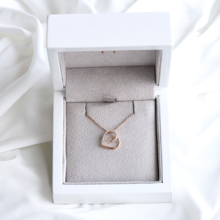 Kette mit romantischem Anhänger mit Diamanten Mariano 85740