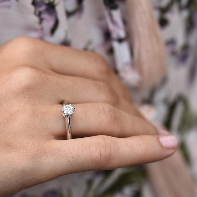 Verlobungsring mit 0,39 ct GIA-zertifiziertem Diamanten Tila 62790