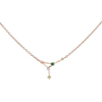 Halskette mit Tierkreiszeichen Cancer