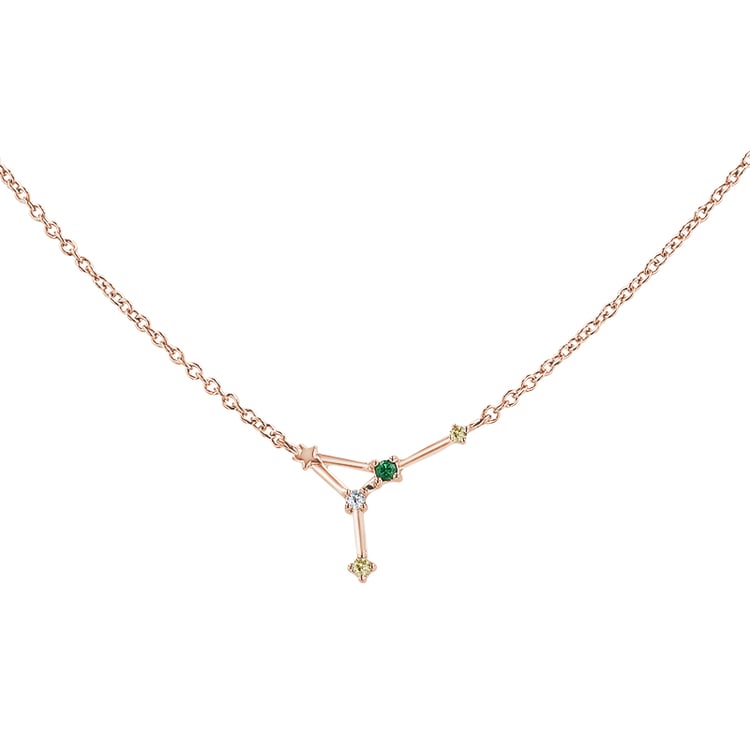 Halskette mit Tierkreiszeichen Cancer