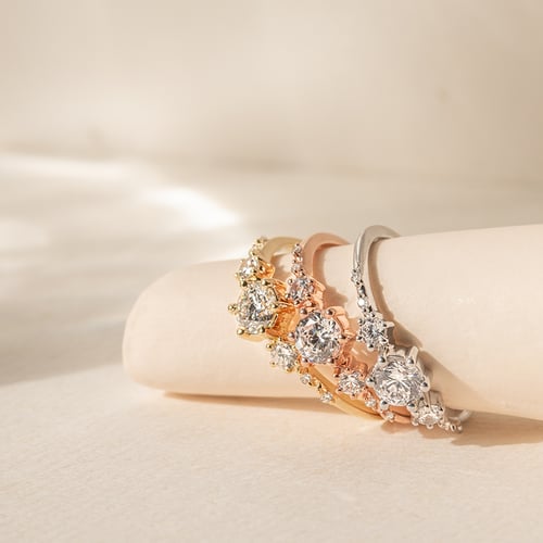 Verlobungsring mit Lab Grown Diamanten Willa