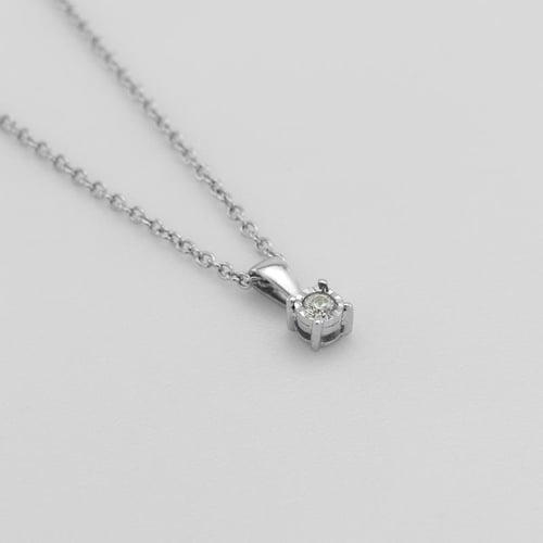 Anhänger mit Lab Grown Diamant und Auswahl des Karatgewichts Cosma