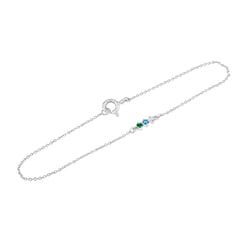Minimalistisches Armband mit Edelsteinen Ihrer Wahl Joe