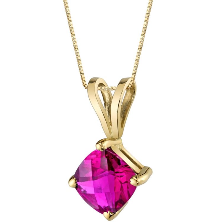 Goldanhänger mit Rubin Rafyna 9590