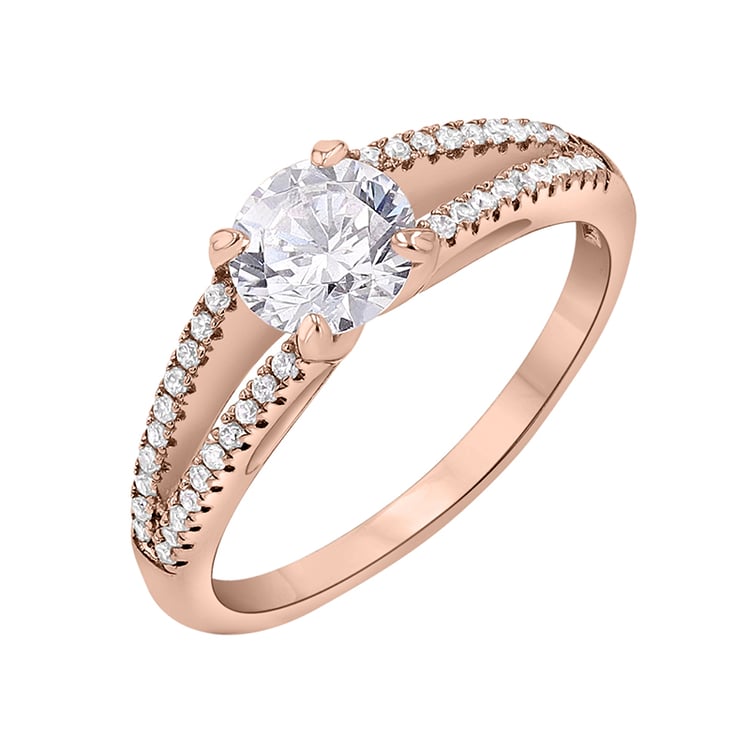 Verlobungsring voller Diamanten Arendy 141818