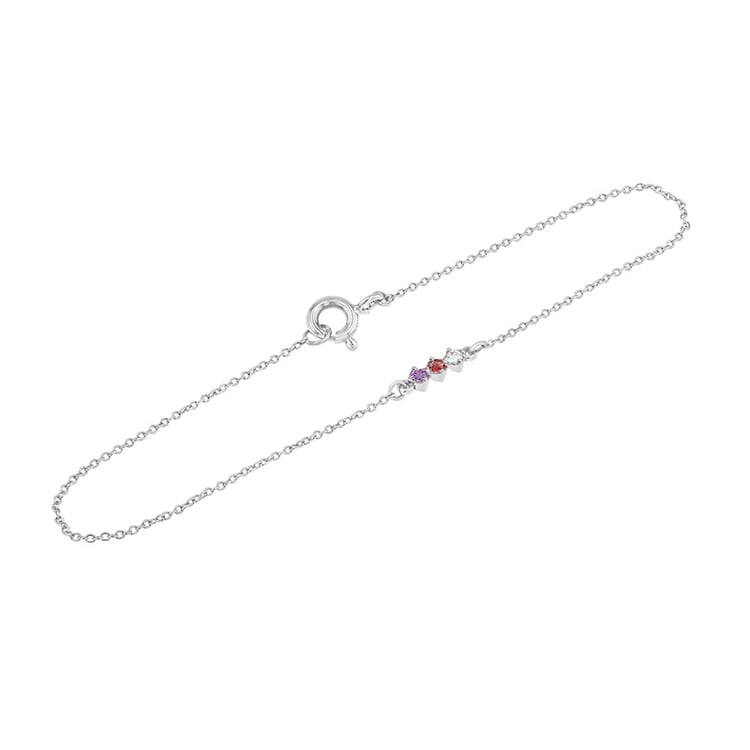 Goldenes Armband mit Tansanit, Turmalin und Mondstein Joe