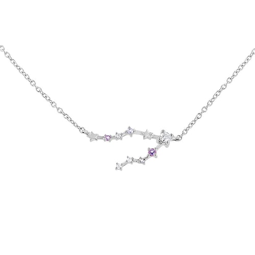 Halskette mit Tierkreiszeichen Pisces