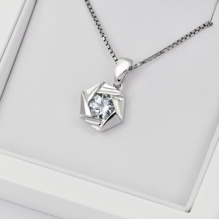 Halskette aus Silber 28586