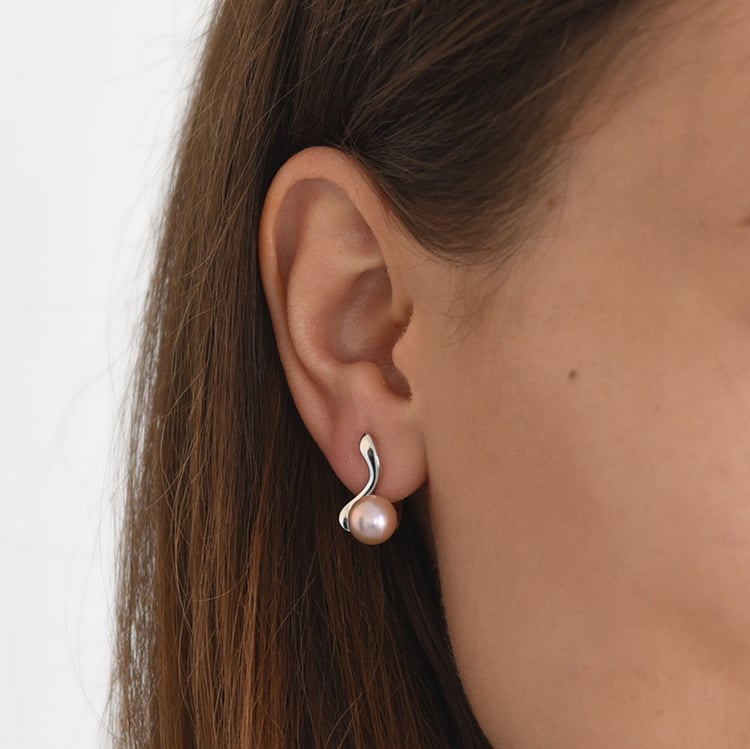 Ohrringe mit Perlen 61271