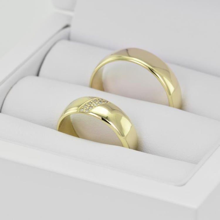 Trauringe aus Gold 21051