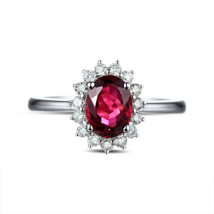 Goldring mit Turmalin 1990