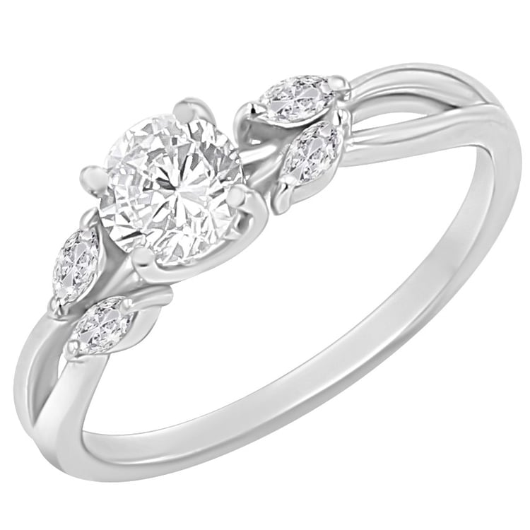 Zásnubný prsteň s výberom písmen a lab-grown diamantmi Fera 166897