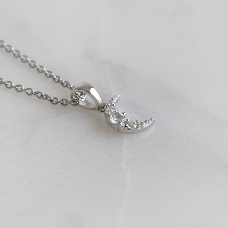 Anhänger aus Silber mit Aquamarin Sarala 92111