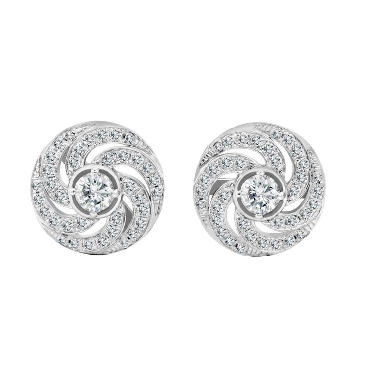 Bezaubernde Ohrringe mit Diamanten Anoria