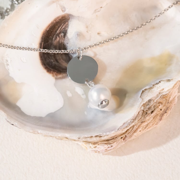 Perlenanhänger mit Gravur Hilda 100987