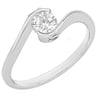 Verlobungsring mit Buchstabenund Lab Grown Diamanten Saffar
