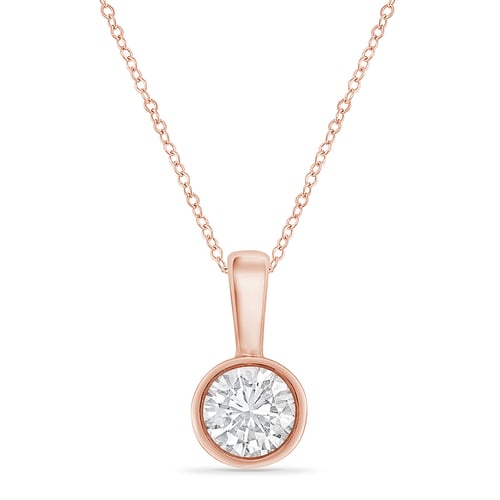 Anhänger mit Lab Grown Diamant und Auswahl des Karatgewichts Martha