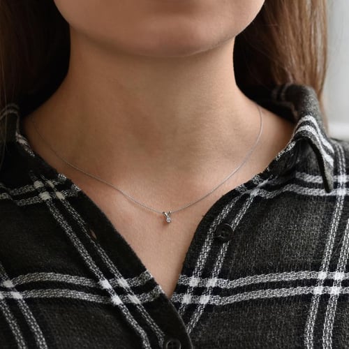 Anhänger mit Diamanten Levande