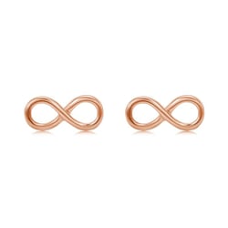 Ohrstecker mit Unendlichkeitszeichen Infinity