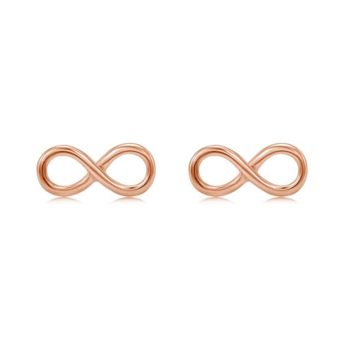 Ohrstecker mit Unendlichkeitszeichen Infinity