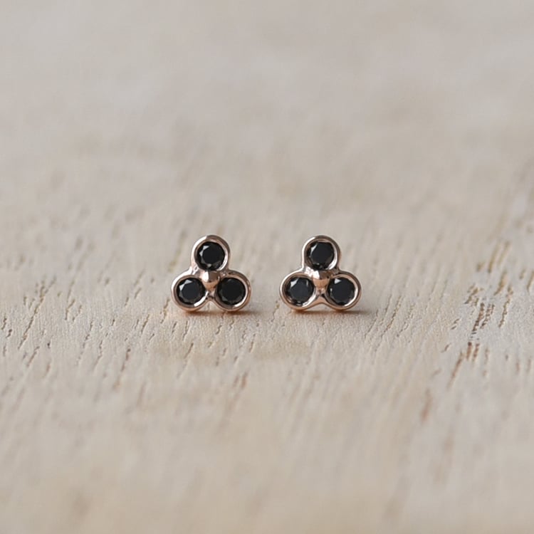 Goldene Ohrstecker 63693