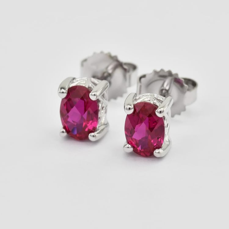 Rubin Ohrstecker 4621