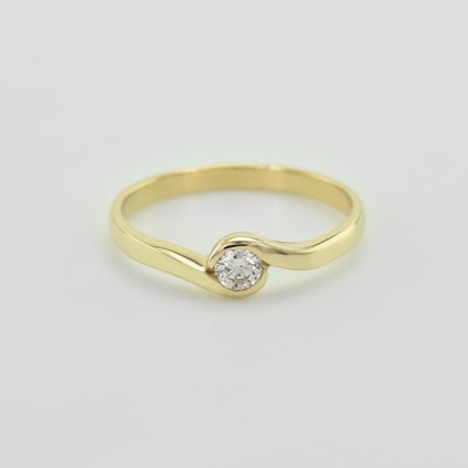 Verlobungsring mit Diamant Girija