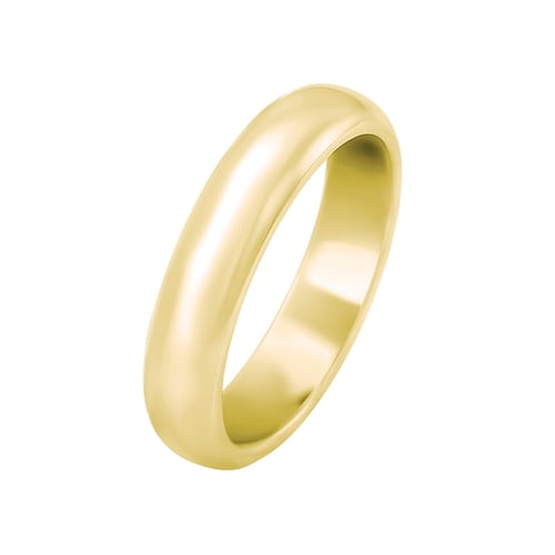 Eheringe aus Eternity-Ring mit Moissaniten und einem halbrunden Ehering Otila