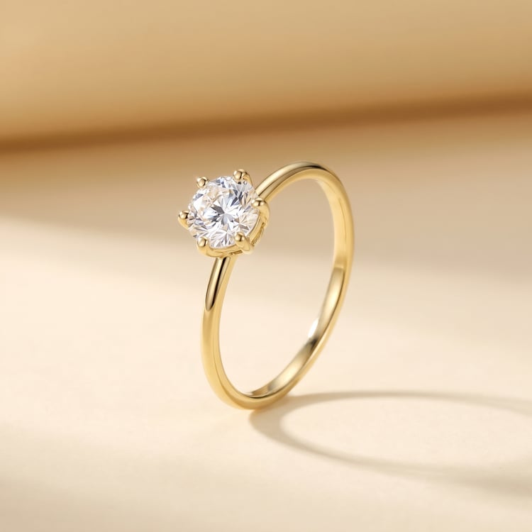 Verlobungsring mit Buchstabenund Lab Grown Diamanten Birdie 166807