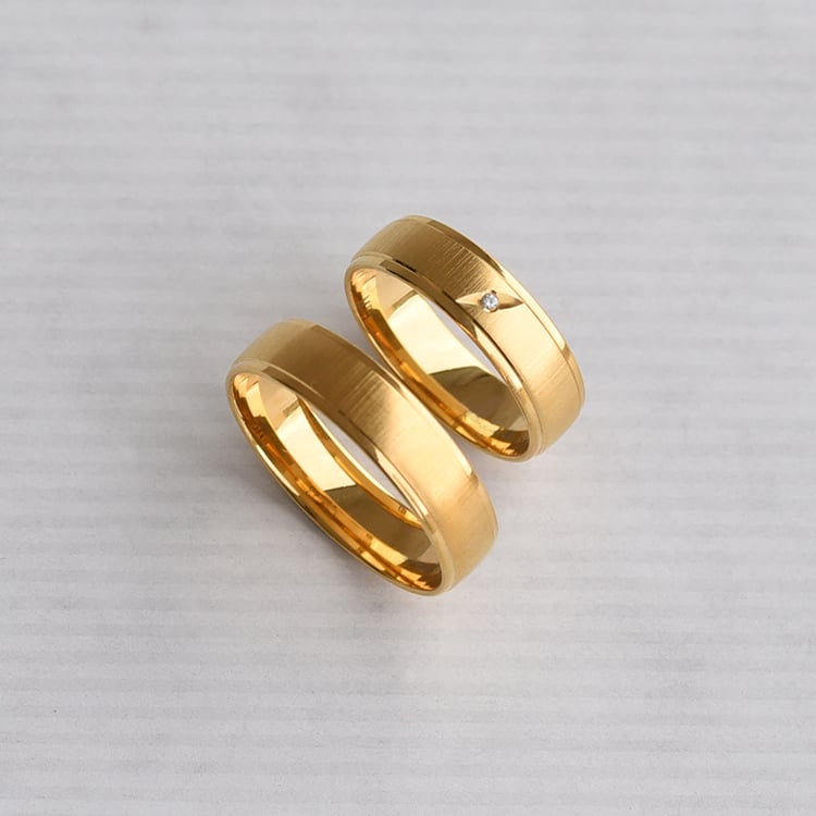 Goldringe mit Diamant 72408