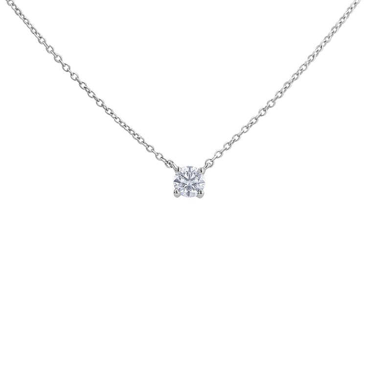 Goldene Halskette mit 0.30ct IGI-zertifiziertem Lab Grown Diamanten Sandra