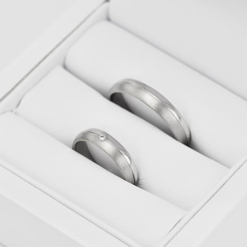Platin Eheringe Ally